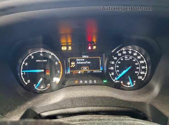 1FTER1EH5KLA21766 2019 FORD RANGER Серый Вид щитка приборов