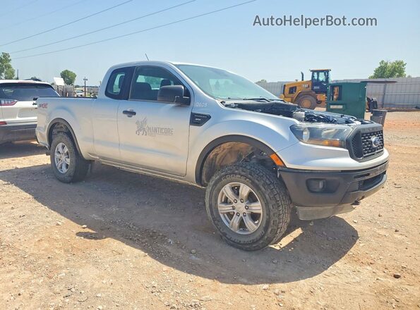 1FTER1EH5KLB20605 2019 FORD RANGER Silver Передня права чверть