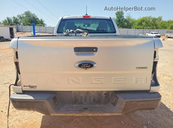 1FTER1EH5KLB20605 2019 FORD RANGER Silver Вид ззаду