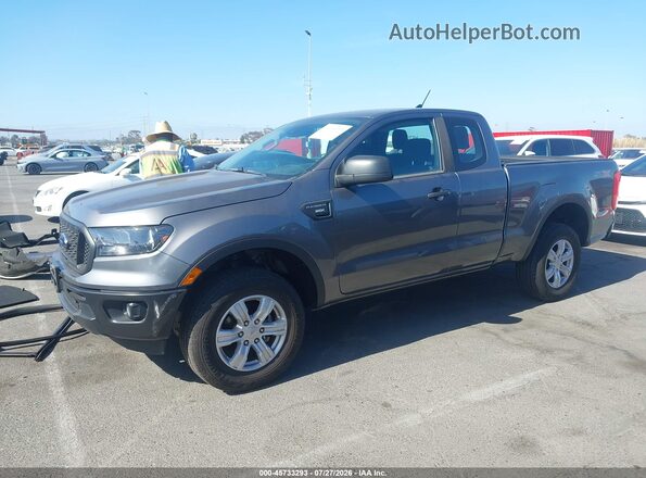 1FTER1EH7MLD32294 2021 FORD RANGER Gray Front left
