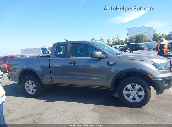 1FTER1EH7MLD32294 2021 FORD RANGER Gray Rear interior view