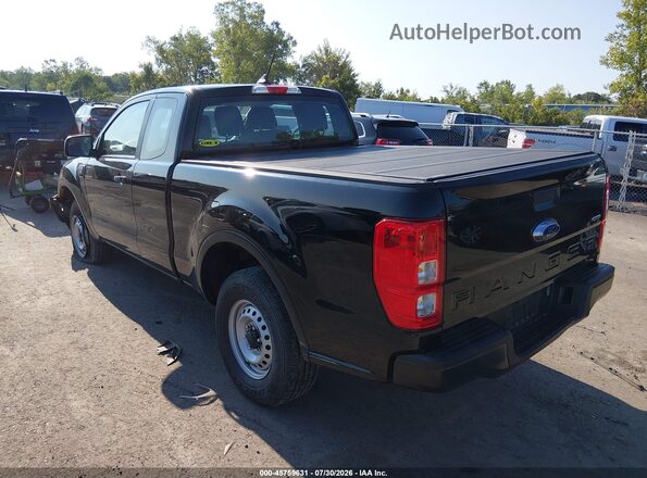 1FTER1EH9KLA78763 2019 FORD RANGER Black Tył lewy