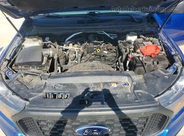 1FTER1EHXKLA73183 2019 FORD RANGER Blue უკანა სალონის ხედი