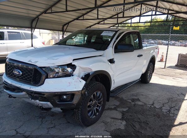 1FTER1FH1MLD53155 2021 FORD RANGER Белый Передняя левая четверть