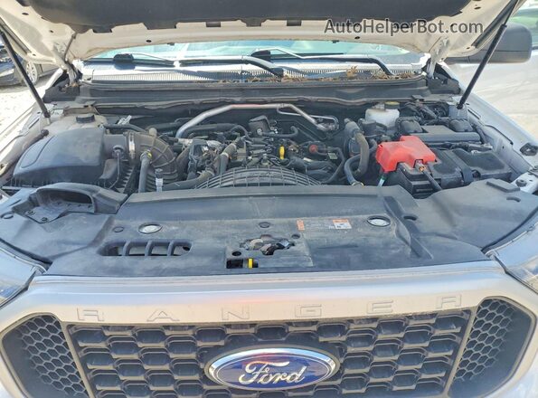 1FTER1FH2KLA45053 2019 FORD RANGER White უკანა სალონის ხედი