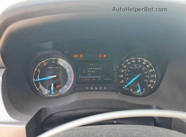 1FTER1FH2KLA45053 2019 FORD RANGER White ხელსაწყოთა პანელის ხედი