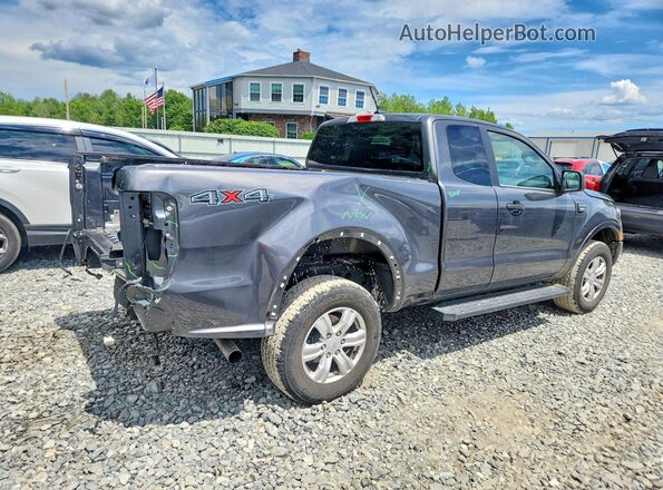 1FTER1FH2KLA95449 2019 FORD RANGER Gray Rear right