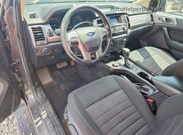 1FTER1FH2KLA95449 2019 FORD RANGER Gray Dashboard view