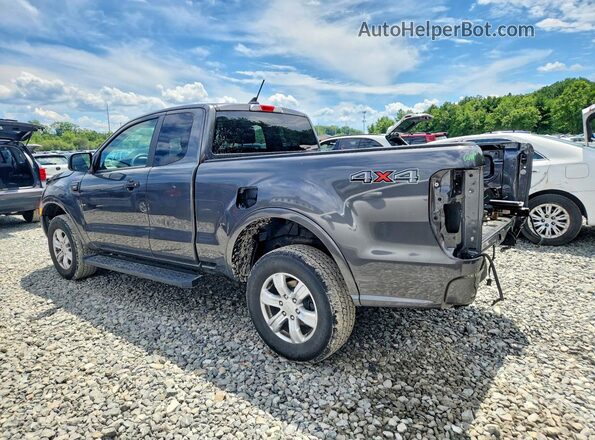 1FTER1FH2KLA95449 2019 FORD RANGER Gray Rear left