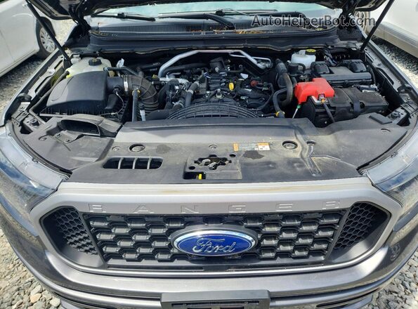 1FTER1FH2KLA95449 2019 FORD RANGER Gray Rear interior view