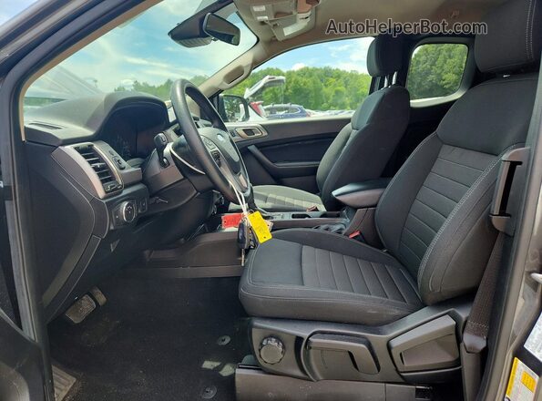 1FTER1FH2KLA95449 2019 FORD RANGER Gray Front interior view