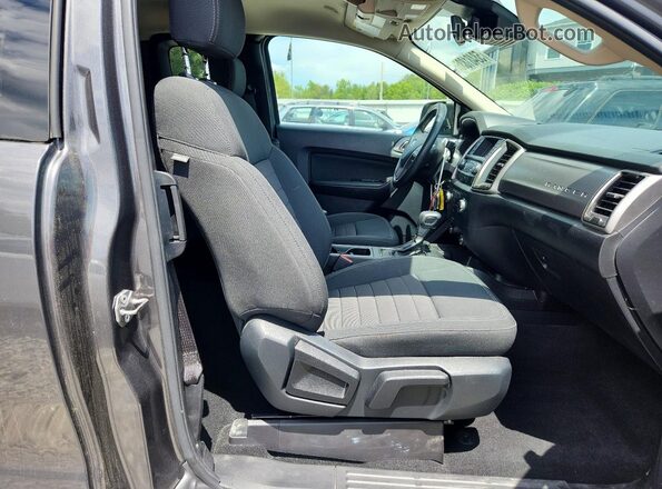 1FTER1FH2KLA95449 2019 FORD RANGER Gray Rear seats view