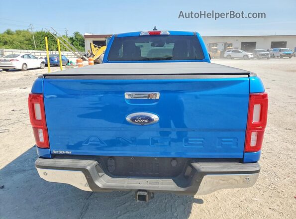 1FTER1FH3MLD30301 2021 FORD RANGER Blue Հետևի տեսք