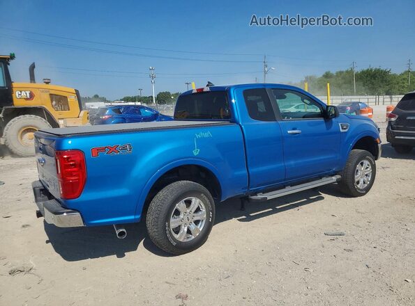 1FTER1FH3MLD30301 2021 FORD RANGER Blue Հետևի աջ