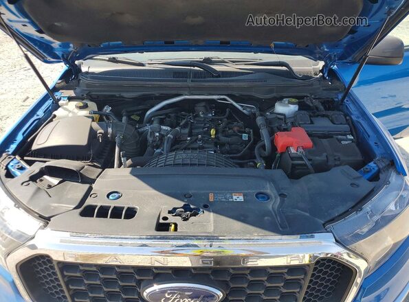 1FTER1FH3MLD30301 2021 FORD RANGER Blue Սալոնի հետևի տեսք