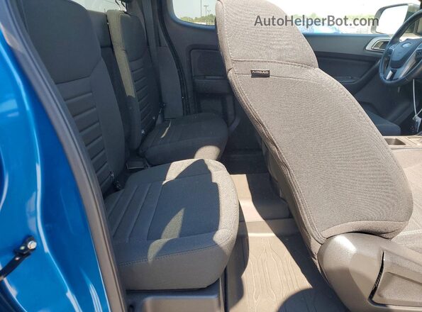 1FTER1FH3MLD30301 2021 FORD RANGER Blue Հետևի նստատեղերի տեսք
