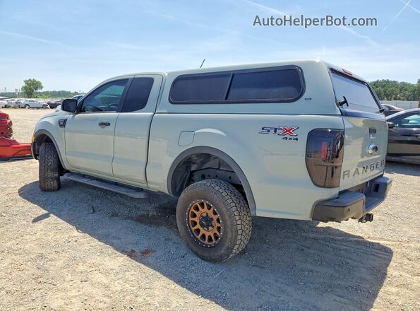1FTER1FH4MLD49827 2021 FORD RANGER Gray Trasero izquierdo