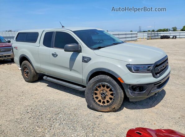 1FTER1FH4MLD49827 2021 FORD RANGER Gray Delantero derecho