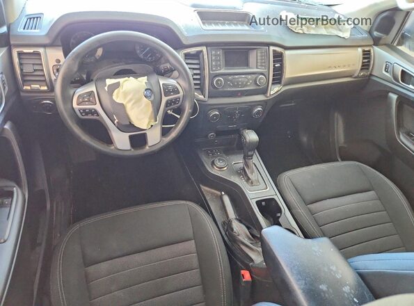 1FTER1FH5KLB20084 2019 FORD RANGER Silver Dashboard view