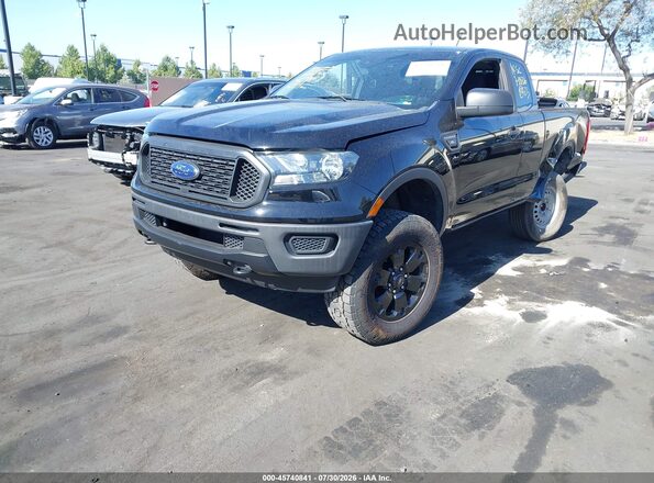 1FTER1FH5MLD60643 2021 FORD RANGER Black Передня ліва чверть