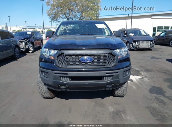 1FTER1FH5MLD60643 2021 FORD RANGER Black Вид задньої частини салону