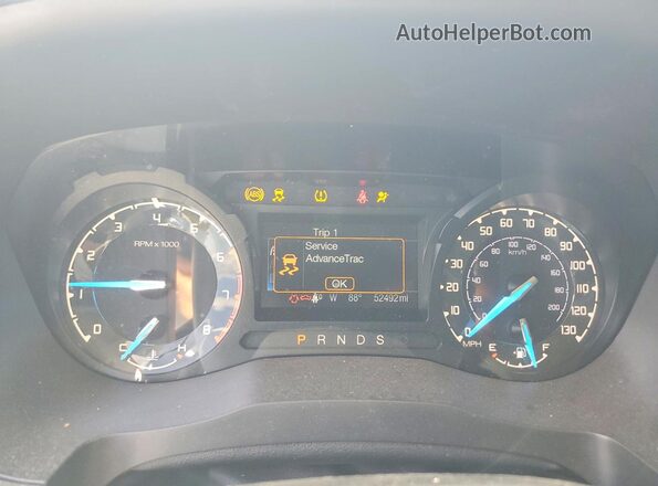 1FTER1FH6NLD28110 2022 FORD RANGER Белый Вид щитка приборов