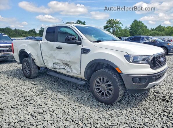 1FTER1FH6NLD28110 2022 FORD RANGER Белый Передняя правая четверть