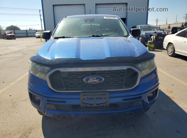 1FTER1FH7KLA35585 2019 FORD RANGER Blue წინა ხედი