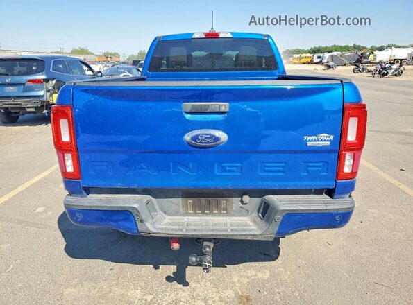1FTER1FH7KLA35585 2019 FORD RANGER Blue უკანა ხედი