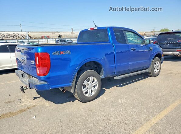 1FTER1FH7KLA35585 2019 FORD RANGER Blue უკანა მარჯვენა