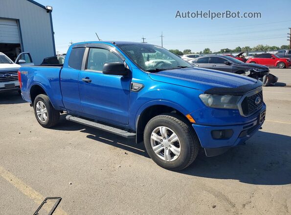 1FTER1FH7KLA35585 2019 FORD RANGER Blue წინა მარჯვენა