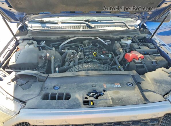 1FTER1FH7KLA35585 2019 FORD RANGER Blue უკანა სალონის ხედი
