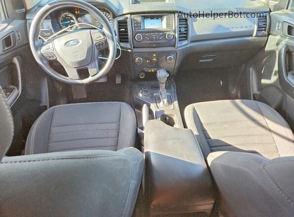 1FTER1FH8MLD44355 2021 FORD RANGER Белый Вид панели приборов