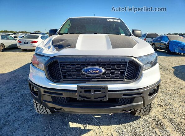 1FTER1FH8MLD44355 2021 FORD RANGER Белый Вид спереди