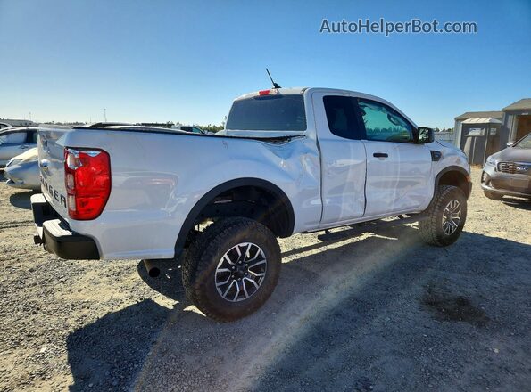 1FTER1FH8MLD44355 2021 FORD RANGER Белый Задняя правая четверть