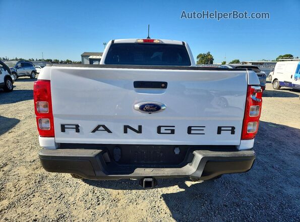 1FTER1FH8MLD44355 2021 FORD RANGER Белый Вид сзади