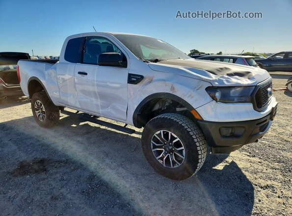 1FTER1FH8MLD44355 2021 FORD RANGER Белый Передняя правая четверть