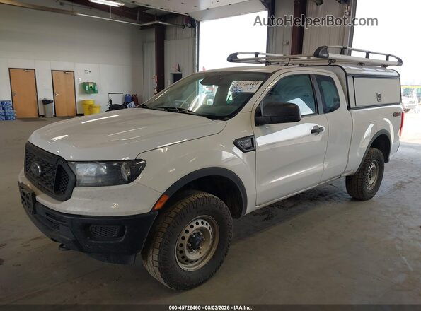 1FTER1FH8NLD39528 2022 FORD RANGER White წინა მარცხენა ხედი სამი მეოთხედიდან