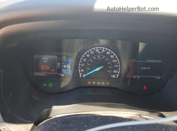 1FTER1FH9LLA05506 2020 FORD RANGER White ხელსაწყოთა პანელის ხედი
