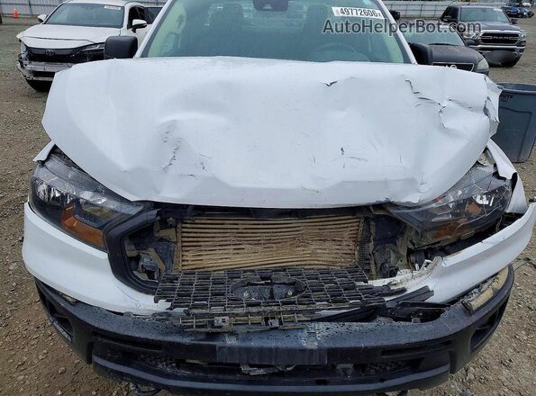 1FTER1FHXLLA17437 2020 FORD RANGER White უკანა სალონის ხედი