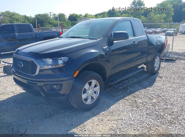 1FTER1FHXMLD16220 2021 FORD RANGER Black Przód lewy