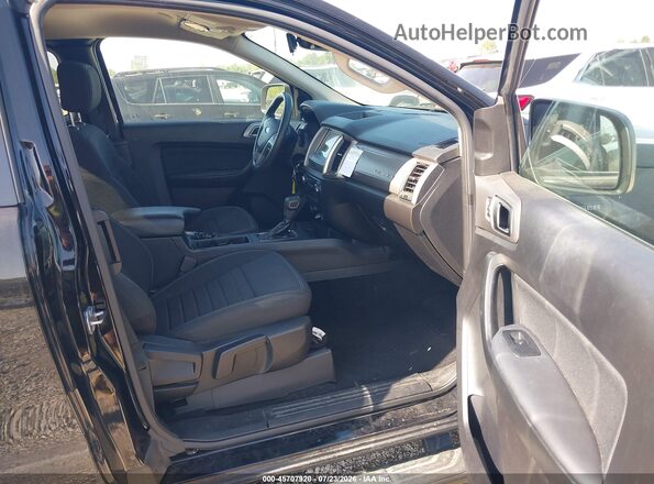 1FTER1FHXMLD16220 2021 FORD RANGER Black Widok wnętrza z przodu