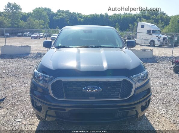 1FTER1FHXMLD16220 2021 FORD RANGER Black Widok wnętrza z tyłu