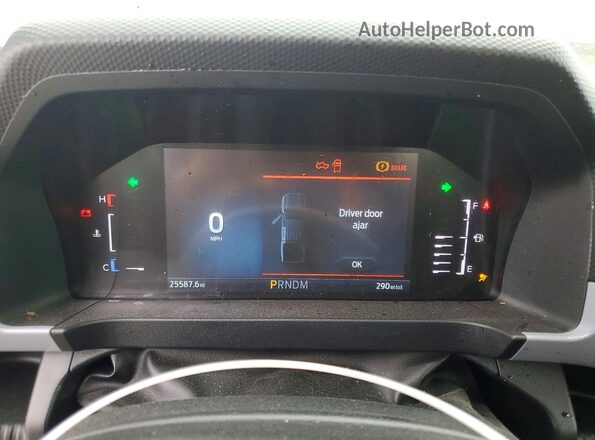 1FTER4BH6SLE01947 2025 FORD RANGER Black Widok zestawu wskaźników