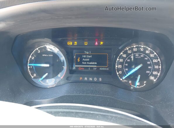 1FTER4EH0KLA76336 2019 FORD RANGER Gray Widok tylnych siedzeń