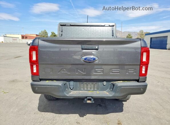1FTER4EH0LLA94644 2020 FORD RANGER Gray Вид ззаду