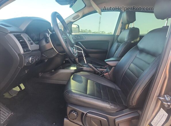 1FTER4EH0MLD28301 2021 FORD RANGER Gray Front interior view