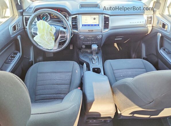 1FTER4EH1KLA04822 2019 FORD RANGER Silver წინა პანელის ხედი