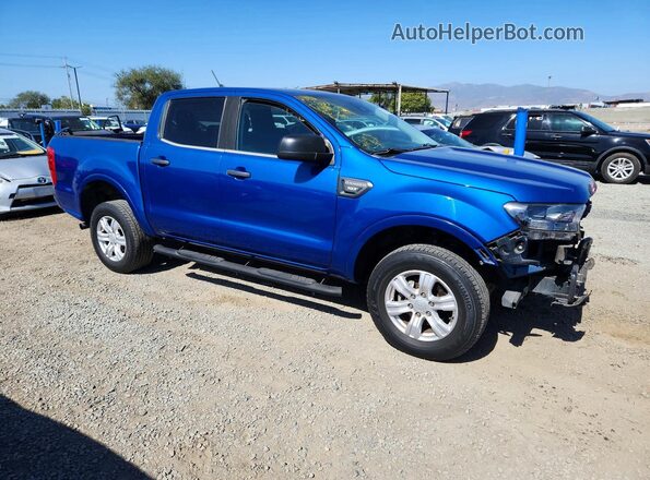 1FTER4EH2LLA93382 2020 FORD RANGER Blue Delantero derecho