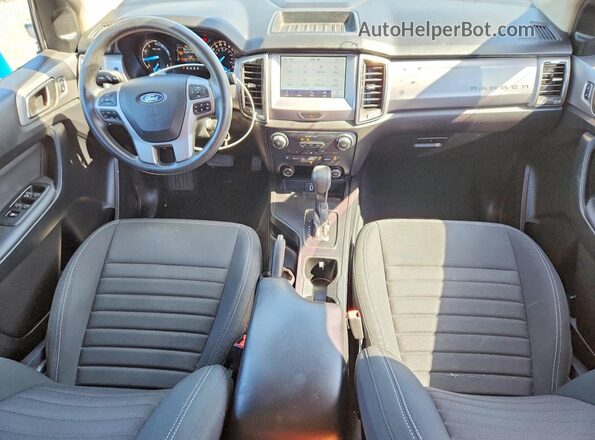 1FTER4EH2LLA93382 2020 FORD RANGER Blue Vista del salpicadero